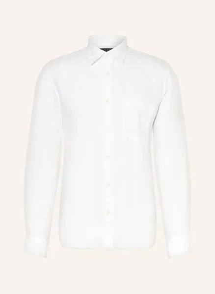 Льняная рубашка стандартного кроя Marc O'Polo, белый