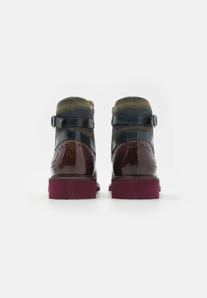Ботильоны SELINA Melvin & Hamilton, цвет Stone/Navy/Wine/Rich Tan/Burgundy