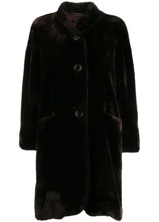 Pierre Cardin Pre-Owned шуба 1980-х годов свободного кроя