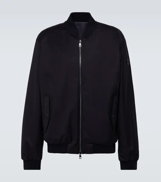 Двусторонний бомбер Barn Moncler, синий