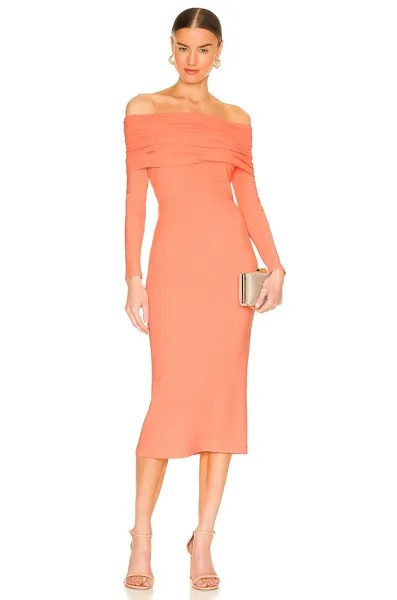 Платье миди SOLACE London Willow, цвет Peach