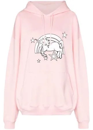 VETEMENTS худи с принтом