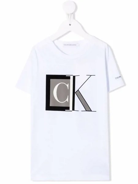 Calvin Klein Kids футболка с логотипом