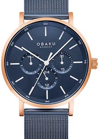 Fashion наручные  мужские часы Obaku V246GMVLML. Коллекция Mesh