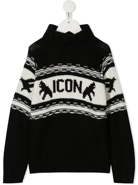 Dsquared2 Kids трикотажный джемпер с логотипом