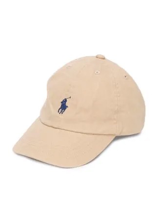 Ralph Lauren Kids кепка с нашивкой логотипом