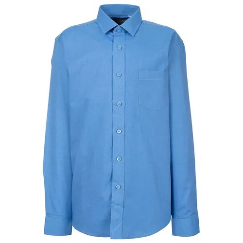 Школьная рубашка Tsarevich, размер 146-152, синий