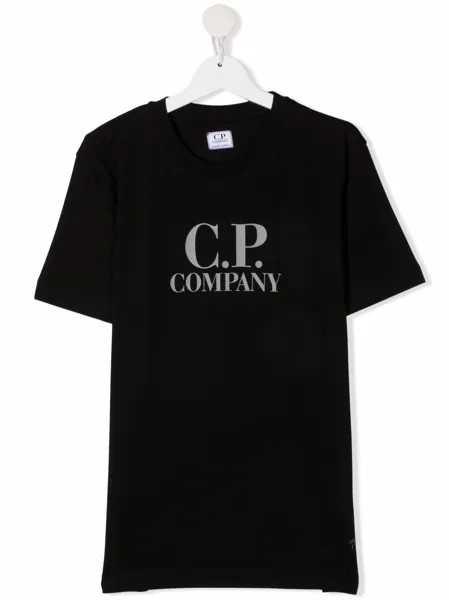 C.P. Company Kids футболка с принтом