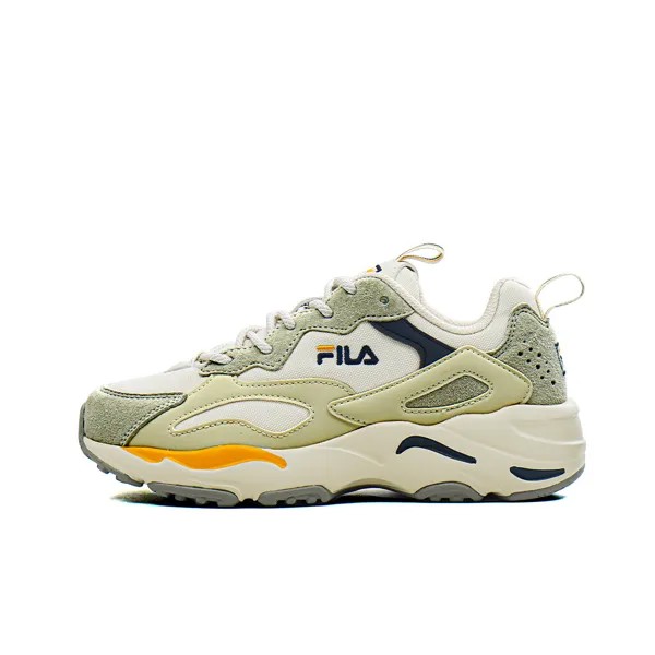 Кроссовки FILA Tracer Chunky Sneakers Unisex Low-top White/green, коричневый