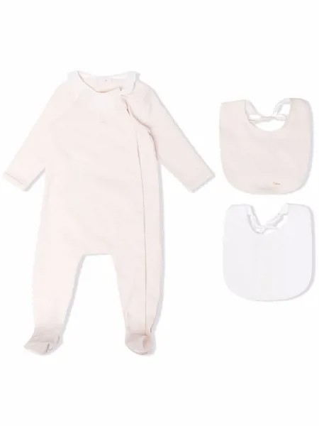 Chloé Kids пижама с вышивкой