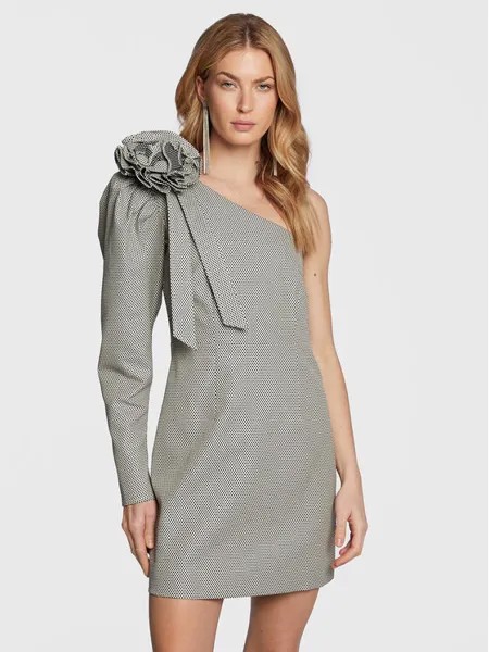 Коктейльное платье узкого кроя Custommade, серый