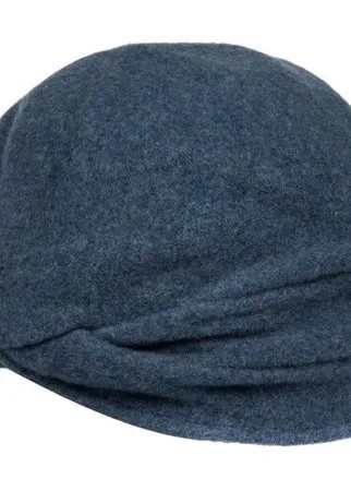 Шапка SEEBERGER арт. 18423-0 BOILED WOOL TURBAN (ярко-синий), размер UNI