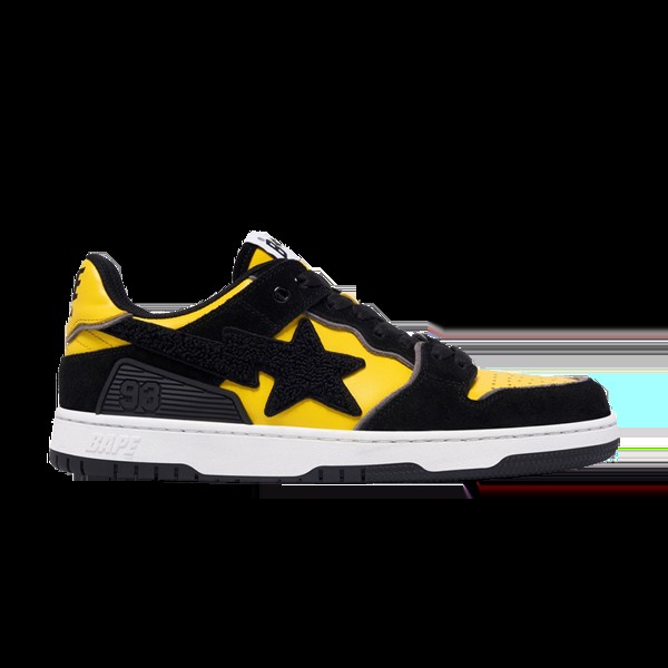 Кроссовки BAPE Wmns Sk8 Sta #2, желтый