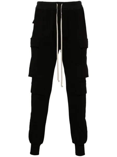 Rick Owens спортивные брюки Mastodon Megacargo, черный