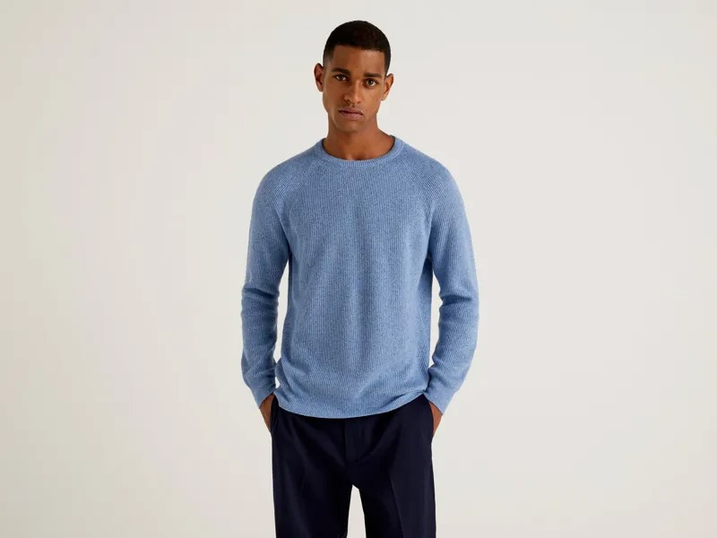 Джемпер мужской United Colors of Benetton 21A_101MU1P20 разноцветный 2XL