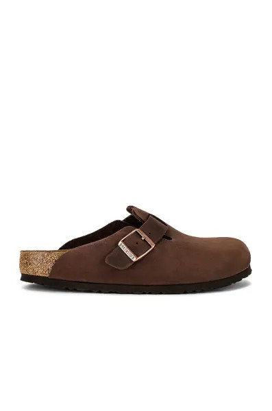 Шлепанцы Birkenstock Boston, цвет Habana Oiled