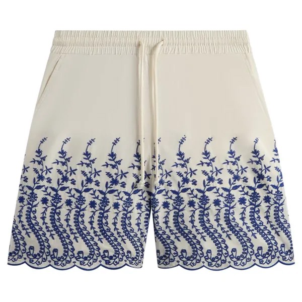 Шорты Kith Floral Eyelet Lewis Short, кремовый