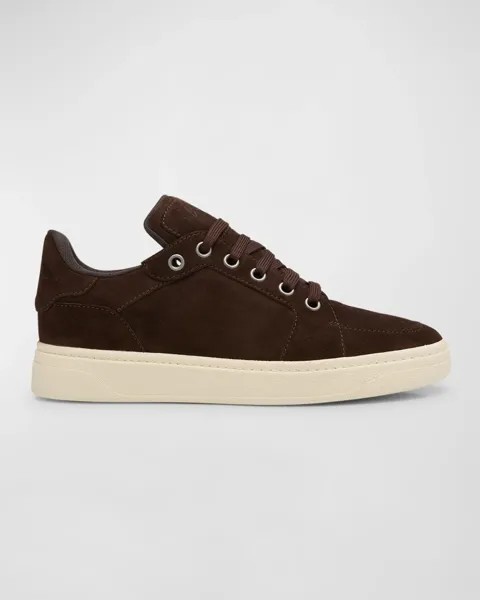 Мужские замшевые низкие кеды Colorata Giuseppe Zanotti, цвет Moro