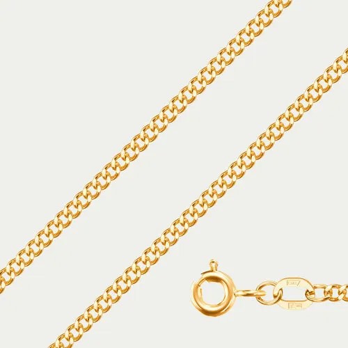 Цепь GOLD CENTER, желтое золото, 585 проба, длина 40 см, средний вес 2.97 г