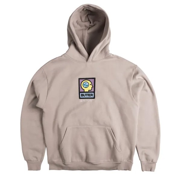 Толстовка Environmental Pullover Hoodie Butter Goods, серый