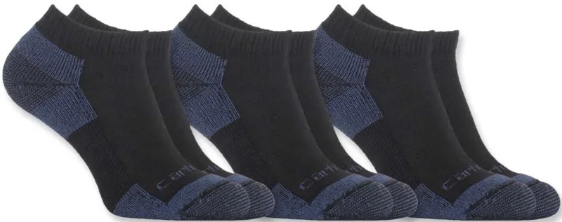 Носки женские Carhartt All Season в наборе из 3 штук, черный/синий