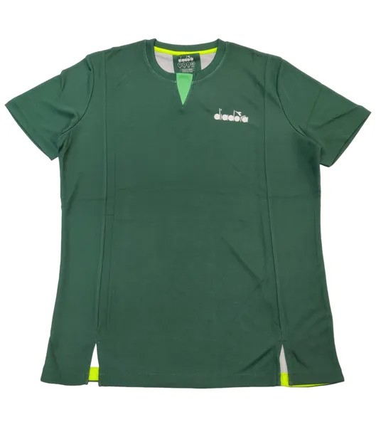 Футболка мужская Diadora T-Shirt Easy Tennis зеленая L