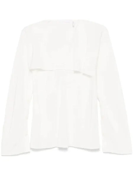 Helmut Lang многослойная блузка, белый