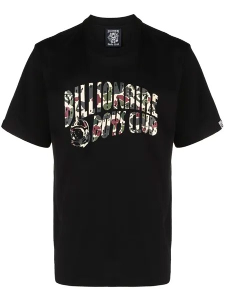 Billionaire Boys Club футболка Duck Camo Arch с логотипом, черный