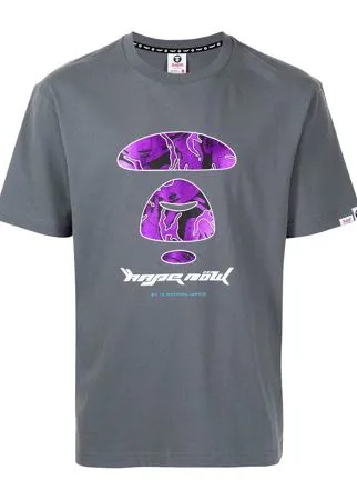 AAPE BY *A BATHING APE® футболка с графичным принтом