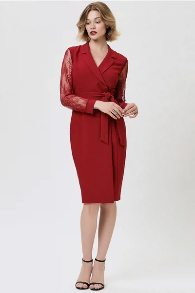 Платье-пиджак женское Vittoria Vicci 1910-00-52151 красное 46
