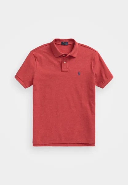 Поло SLIM FIT MESH POLO SHIRT Ralph Lauren, красный