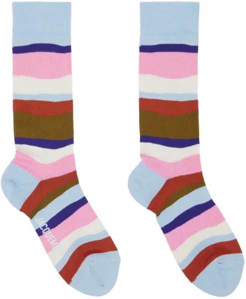 Разноцветные носки Le Raphia 'Les Chaussettes Pagaio' Jacquemus