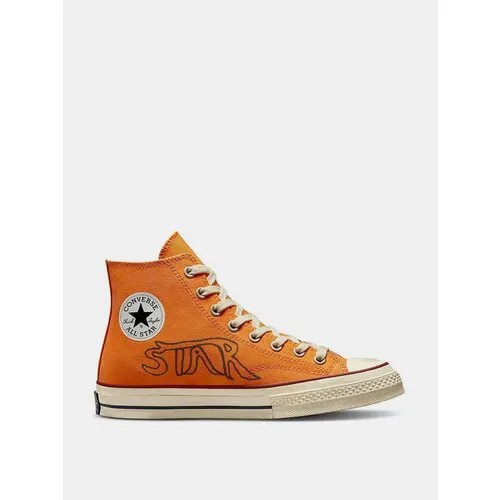 Кеды Converse Chuck 70 Hi, размер 40 EU, оранжевый