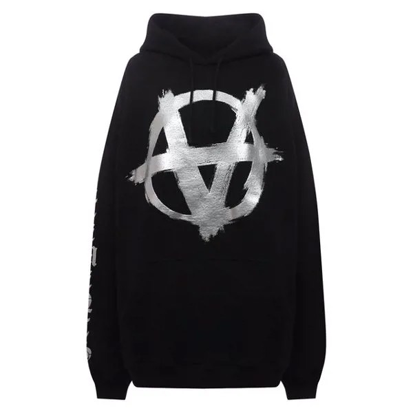 Хлопковое худи VETEMENTS