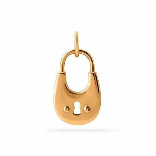 Подвеска GOLD CENTER, красное золото, 585 проба