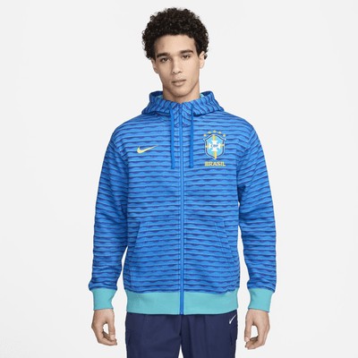 Худи Nike Brazil Club Fleece, цвет Soar/Light Retro/Dynamic Yellow