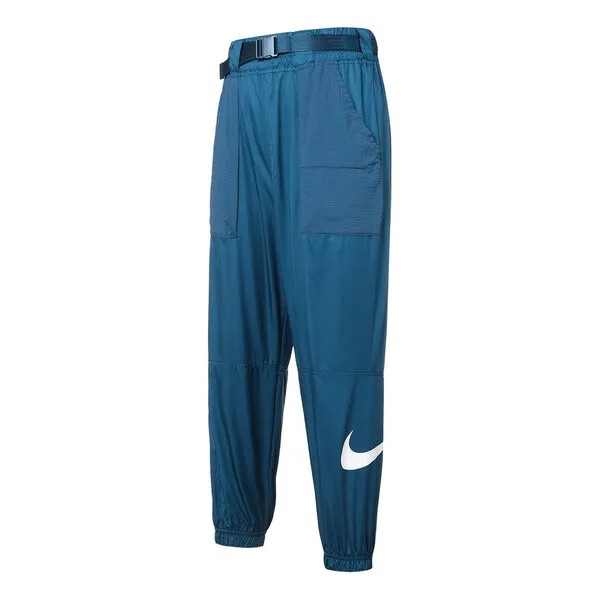 Спортивные штаны тканые быстросохнущие Nike, синий