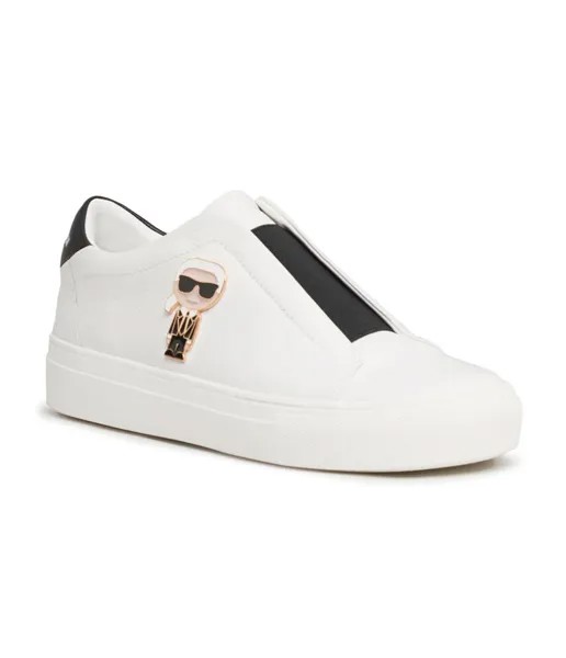 Кроссовки ceci slip on Karl Lagerfeld, белый