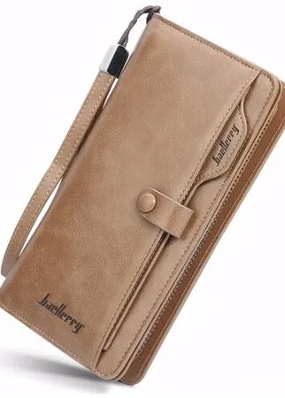 Мужское портмоне Baellerry Premium, цвет: светло-коричневый