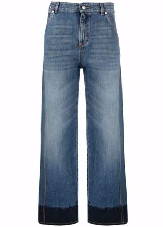Alexander McQueen джинсы прямого кроя