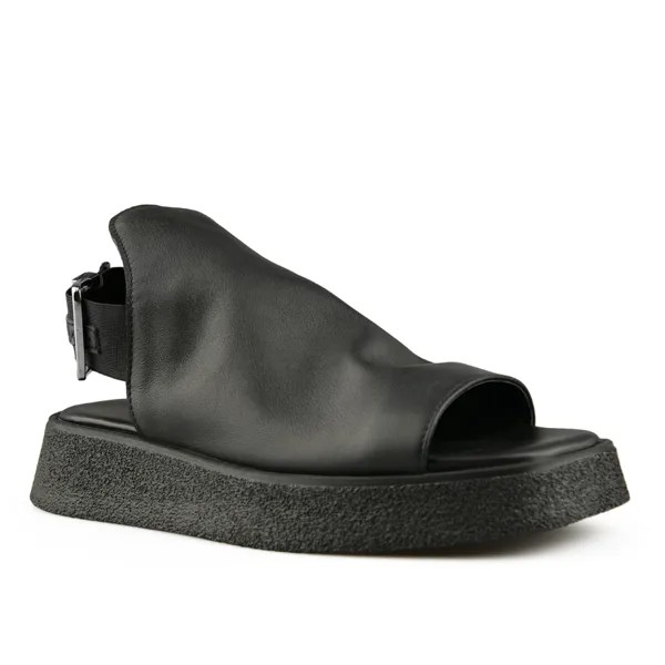 Женские черные повседневные сандалии на платформе Tendenz