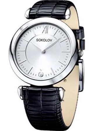 Fashion наручные  женские часы Sokolov 105.30.00.000.01.01.2. Коллекция Perfection