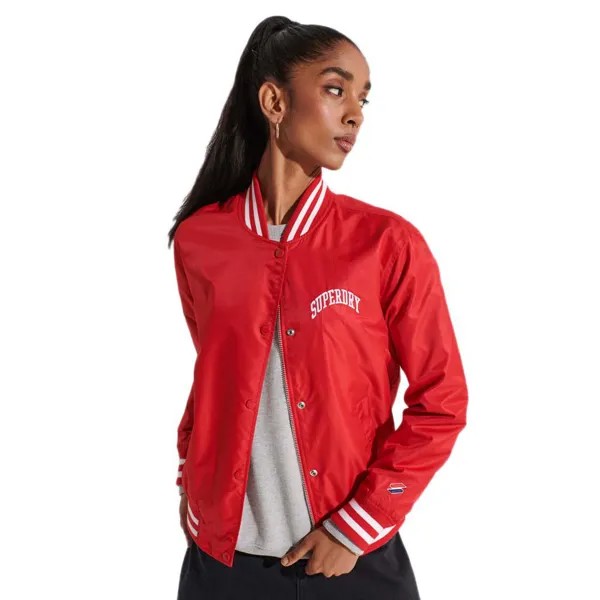 Куртка Superdry Classic Varsity Baseball, красный