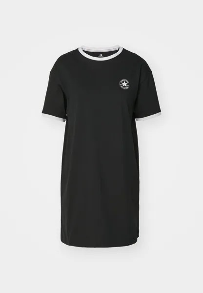 Легкое платье CHUCK PATCH T SHIRT DRESS Converse, черный