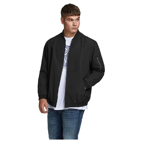Куртка Jack & Jones Erush Bomber Ps, черный
