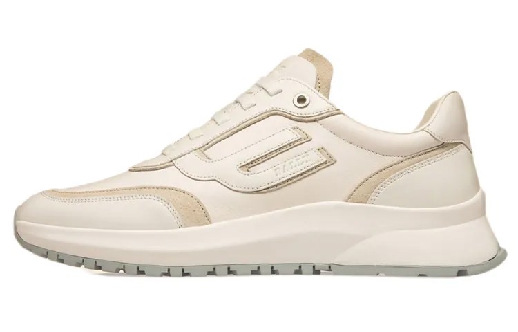 BALLY Demmy Lifestyle Shoes Men Low-top Gray/Beige