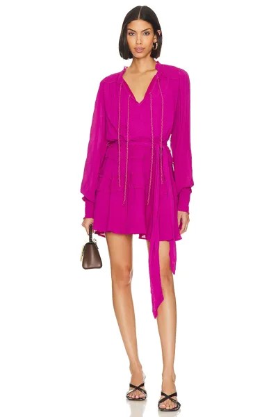 Платье мини Karina Grimaldi Wren, цвет Hot Pink