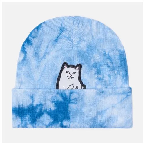 Шапка Ripndip Lord Nermal Patch Beanie синий, Размер ONE SIZE