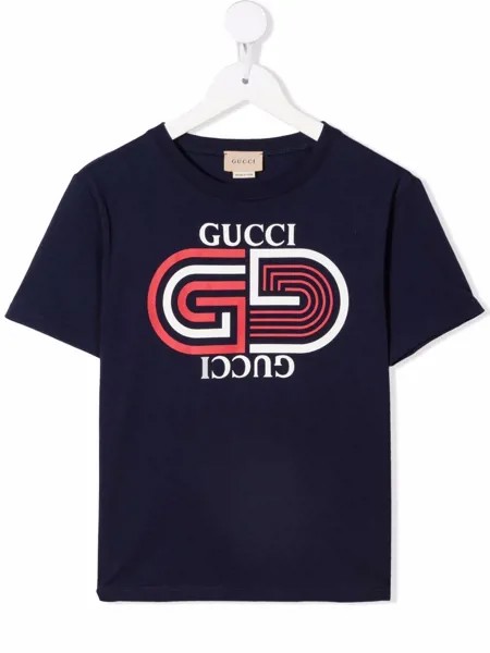 Gucci Kids футболка с логотипом