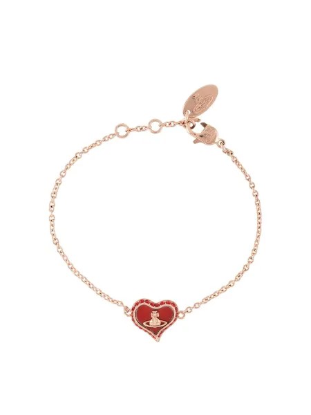 Vivienne Westwood Petra heart pendant bracelet